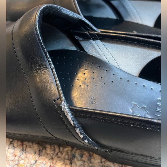 Dansko Womens Clogs size 46 (US 12) Black Professional - Picture 4 of 5